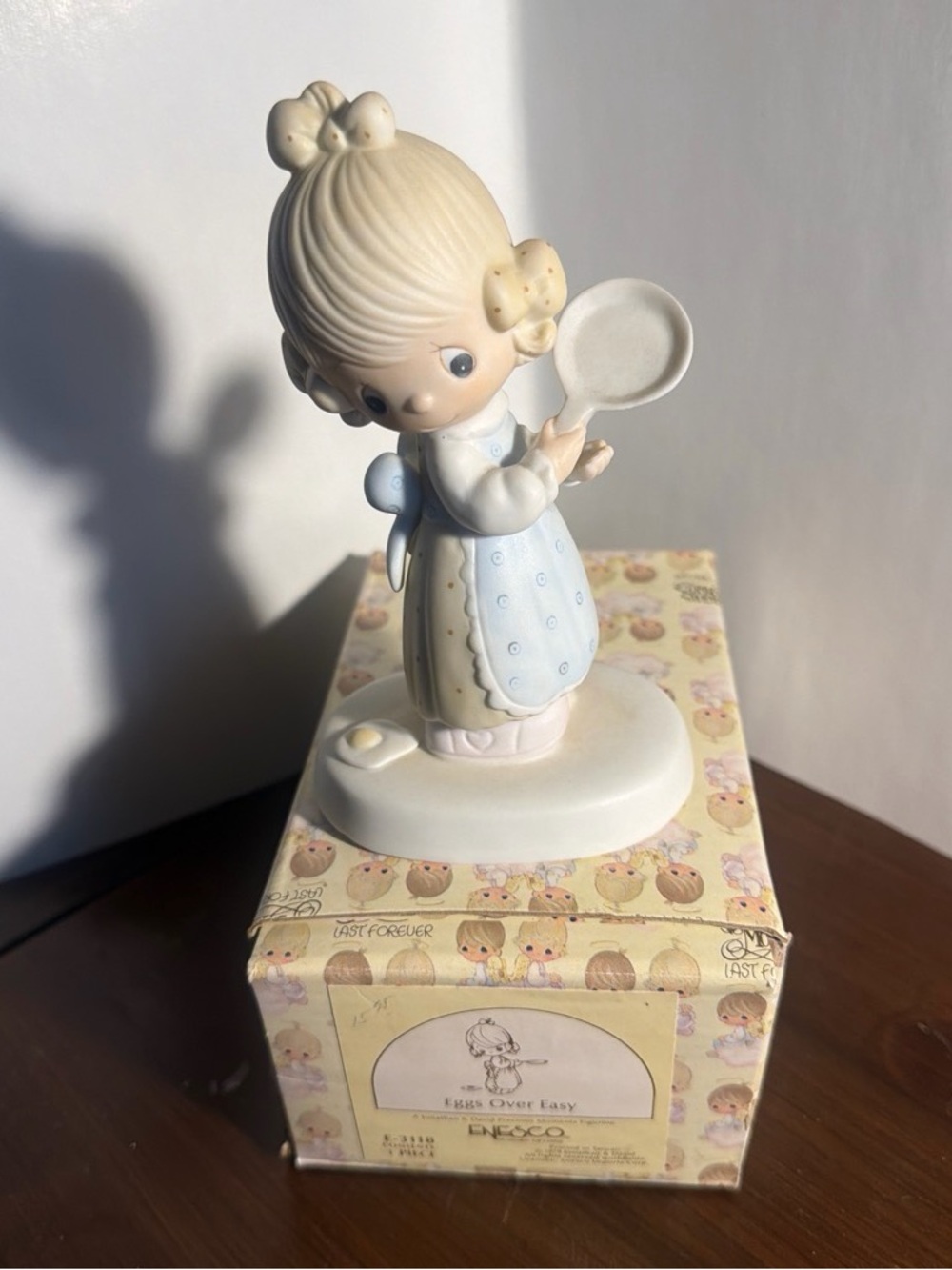 Precious Moments 'Eggs Over Easy' Porcelain Figurine